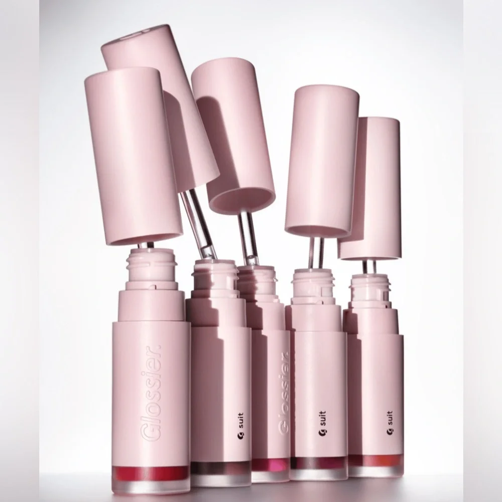 🎀 Glossier Soft Touch Lip Crème • Jet • Full Size 6 ml